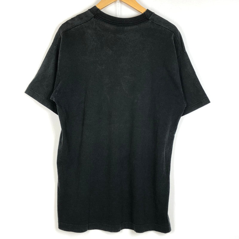 【中古品】【メンズ】 FRUIT OF THE LOOM フルーツ オブ ザ ルーム 90's NATIVE INDIAN PRINT TEE ネイティブ インディアン プリント Ｔシャツ 半袖 トップス 145-260711-sa-04-tei サイズ：L カラー：ブラック 万代Net店