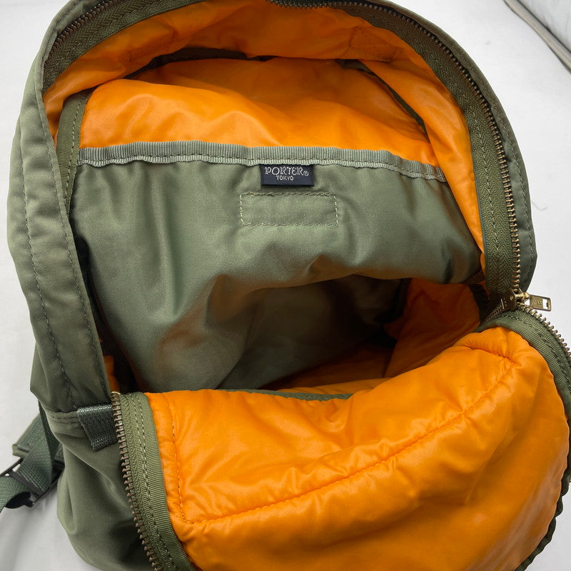 【中古品】【メンズ/レディース】 PORTER ポーター TANKER BACKPACK タンカー バックパック カバン 188-260614-sa-11-tei カラー：カーキ 万代Net店