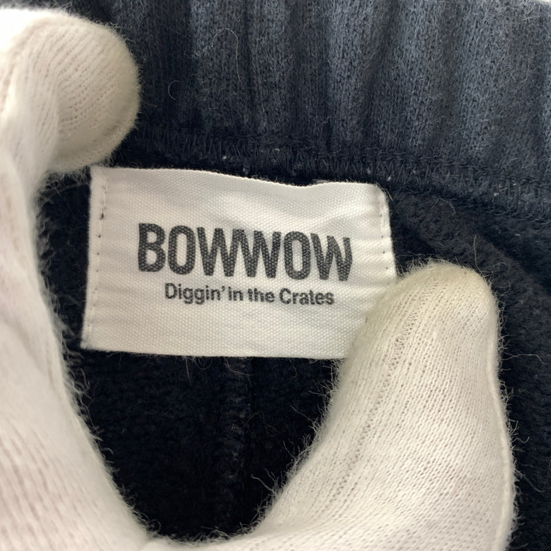 【中古品】【メンズ】 BOWWOW バウワウ TECH REMAKE SWEAT PANTS BW1902-TRSP テック リメイク スウェット パンツ ボトムス 151-260720-ko-32-tei サイズ：M カラー：ブラック 万代Net店