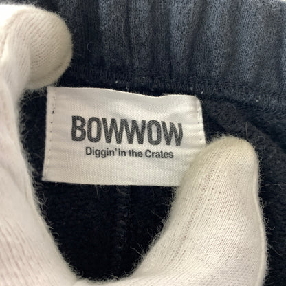 【中古品】【メンズ】 BOWWOW バウワウ TECH REMAKE SWEAT PANTS BW1902-TRSP テック リメイク スウェット パンツ ボトムス 151-260720-ko-32-tei サイズ：M カラー：ブラック 万代Net店