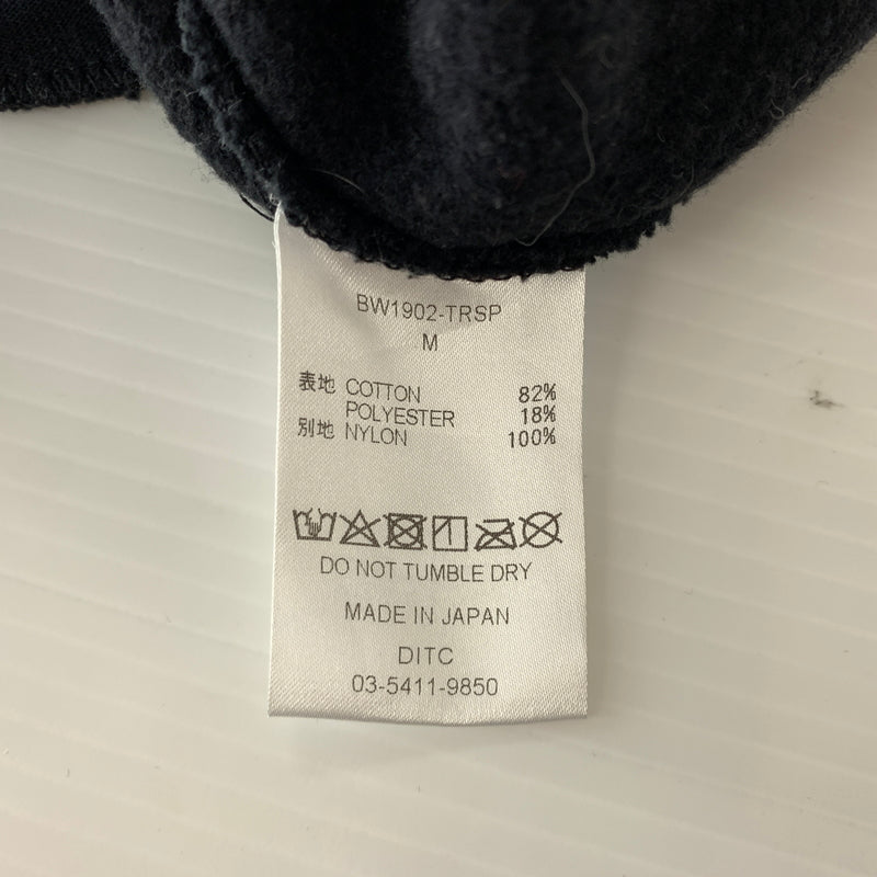 【中古品】【メンズ】 BOWWOW バウワウ TECH REMAKE SWEAT PANTS BW1902-TRSP テック リメイク スウェット パンツ ボトムス 151-260720-ko-32-tei サイズ：M カラー：ブラック 万代Net店