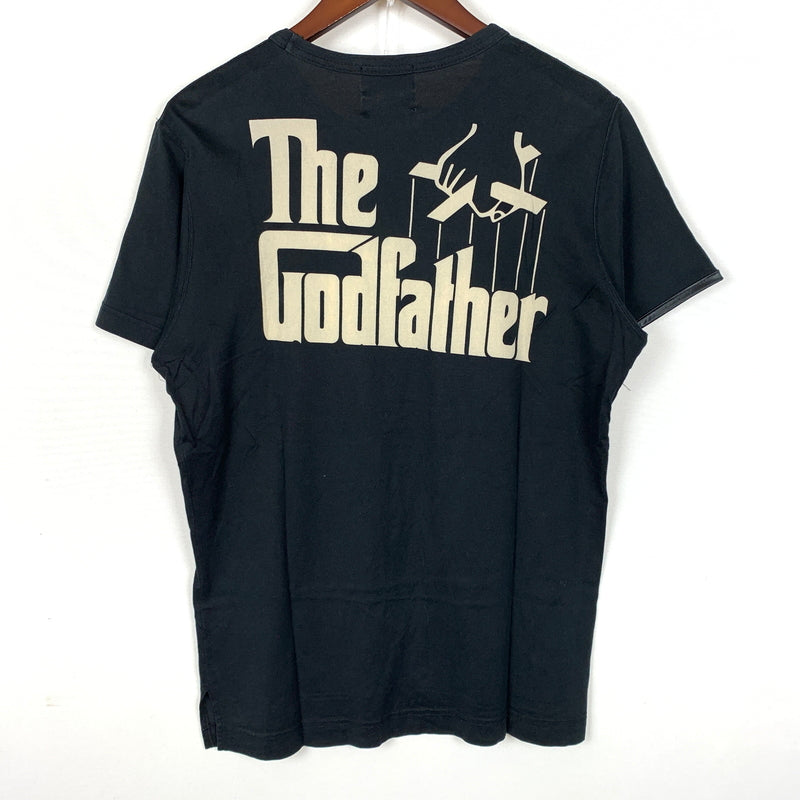 【中古品】【メンズ】 THEATER8 シアターエイト × THE GODFATHER ゴッドファーザー 別注コラボ MOVIE TEE ムービー Tシャツ 半袖 トップス 145-260806-yo-01-tei サイズ：表記なし カラー：ブラック 万代Net店