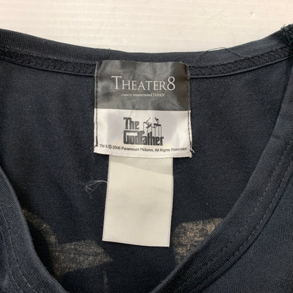 【中古品】【メンズ】 THEATER8 シアターエイト × THE GODFATHER ゴッドファーザー 別注コラボ MOVIE TEE ムービー Tシャツ 半袖 トップス 145-260806-yo-01-tei サイズ：表記なし カラー：ブラック 万代Net店