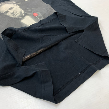 【中古品】【メンズ】 THEATER8 シアターエイト × THE GODFATHER ゴッドファーザー 別注コラボ MOVIE TEE ムービー Tシャツ 半袖 トップス 145-260806-yo-01-tei サイズ：表記なし カラー：ブラック 万代Net店