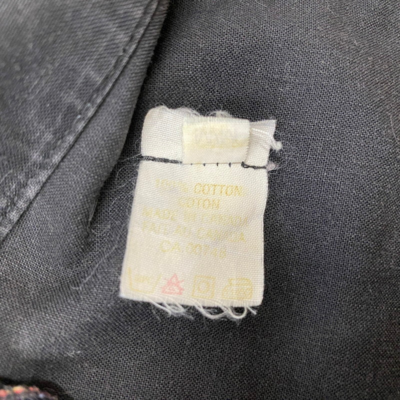 【中古品】【メンズ】 USED ユーズド WESTERN L/S SHIRT ウエスタン ロングスリーブ シャツ 長袖トップス 145-260716-ss-05-tei サイズ：M カラー：ブラック 万代Net店