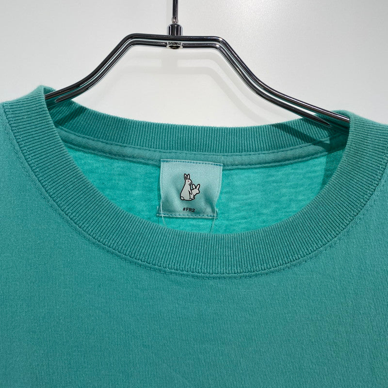 【中古品】【メンズ】 FR2 (エフアールツー) JIANGSHI SS TEE キョンシー Tシャツ 142-260822-nm-32-tei サイズ：不明 カラー：ブルー・グリーン系 万代Net店