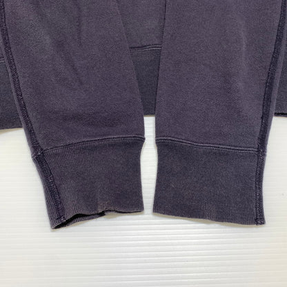 【中古品】【メンズ】 HYSTERIC GLAMOUR ヒステリックグラマー WOODPECKER PRINT HOODIE 0243CF15 ウッドペッカー プリント フーディ 長袖 トップス プルオーバーパーカー 140-260615-yo-10-tei サイズ：M カラー：ネイビー 万代Net店