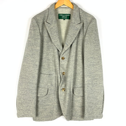 【中古品】【メンズ】 COMME DES GARCONS HOMME PLUS コムデギャルソンオムプリュス WOOL TAILORED JACKET PP-J209 ウール テーラード ジャケット ライトアウター 140-260531-ko-07-tei サイズ：S カラー：グレー 万代Net店