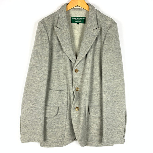 【中古品】【メンズ】 COMME DES GARCONS HOMME PLUS コムデギャルソンオムプリュス WOOL TAILORED JACKET PP-J209 ウール テーラード ジャケット ライトアウター 140-260531-ko-07-tei サイズ：S カラー：グレー 万代Net店
