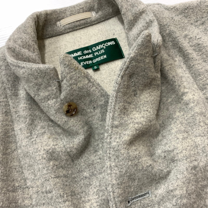 【中古品】【メンズ】 COMME DES GARCONS HOMME PLUS コムデギャルソンオムプリュス WOOL TAILORED JACKET PP-J209 ウール テーラード ジャケット ライトアウター 140-260531-ko-07-tei サイズ：S カラー：グレー 万代Net店