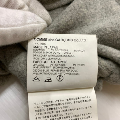 【中古品】【メンズ】 COMME DES GARCONS HOMME PLUS コムデギャルソンオムプリュス WOOL TAILORED JACKET PP-J209 ウール テーラード ジャケット ライトアウター 140-260531-ko-07-tei サイズ：S カラー：グレー 万代Net店