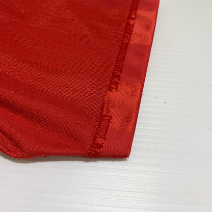 【現状渡し品】【メンズ】 COMME des Garcons コムデギャルソン DOCKING SOCCER TEE W12801 ドッキング サッカー Tシャツ 半袖 トップス 140-260531-ko-20-tei サイズ：M カラー：レッド 万代Net店