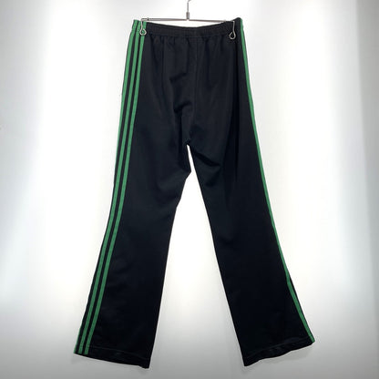 【中古品】【メンズ】 ADIDAS アディダス 00's 3STRIPE TRACK PANTS JD2016 2000年代 スリーストライプ トラックパンツ ボトムス 159-260826-yo-03-teih サイズ：L カラー：ブラック/グリーン 万代Net店