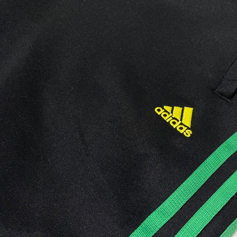 【中古品】【メンズ】 ADIDAS アディダス 00's 3STRIPE TRACK PANTS JD2016 2000年代 スリーストライプ トラックパンツ ボトムス 159-260826-yo-03-teih サイズ：L カラー：ブラック/グリーン 万代Net店