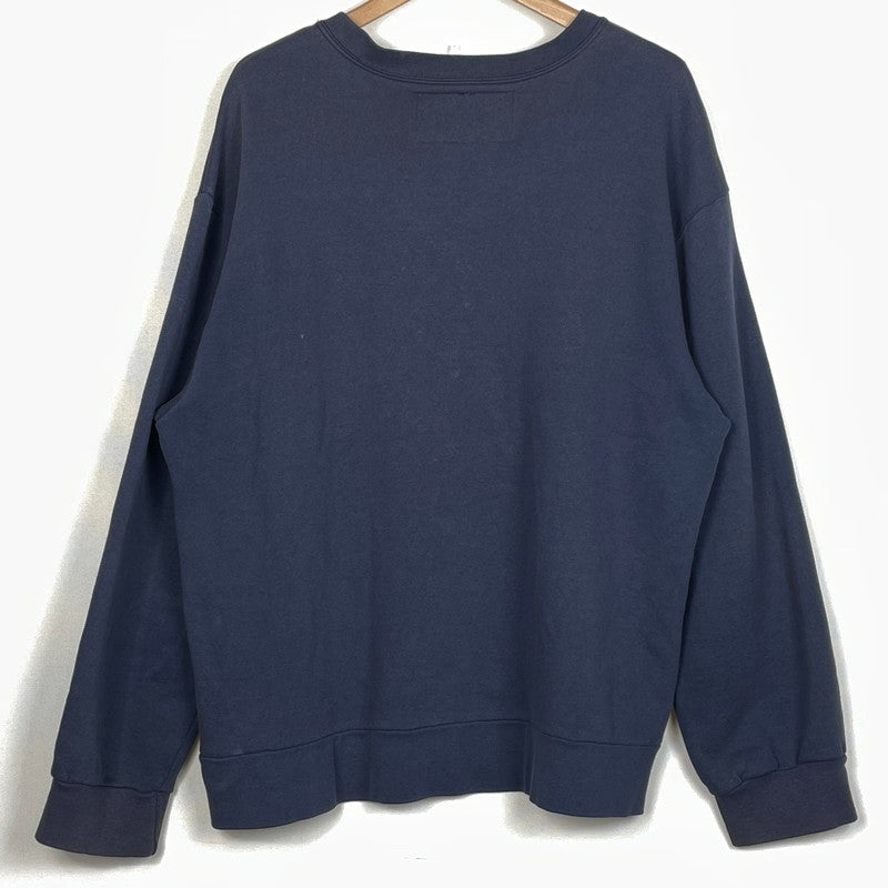 【中古品】【メンズ】 NIKE ナイキ 90's SWEAT SHIRT 90年代 スウェット シャツ 長袖 トップス 148-260801-sa-12-tei サイズ：M カラー：ネイビー 万代Net店