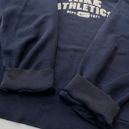 【中古品】【メンズ】 NIKE ナイキ 90's SWEAT SHIRT 90年代 スウェット シャツ 長袖 トップス 148-260801-sa-12-tei サイズ：M カラー：ネイビー 万代Net店