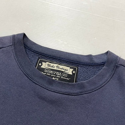 【中古品】【メンズ】 NIKE ナイキ 90's SWEAT SHIRT 90年代 スウェット シャツ 長袖 トップス 148-260801-sa-12-tei サイズ：M カラー：ネイビー 万代Net店