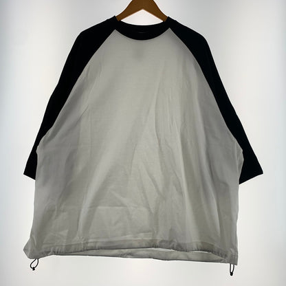 【中古品】【メンズ】 is-ness イズネス BALLOON RAGLAN SLEEVE T-SHIRT バルーン ラグラン スリーブ Tシャツ 長袖 トップス 140-260531-ko-21-tei サイズ：L カラー：ブラック 万代Net店