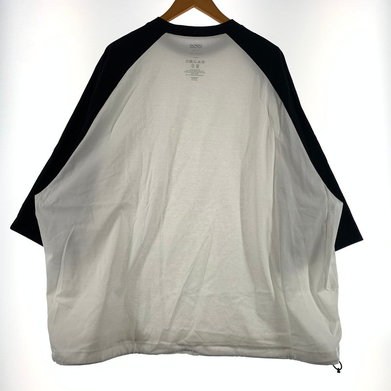 【中古品】【メンズ】 is-ness イズネス BALLOON RAGLAN SLEEVE T-SHIRT バルーン ラグラン スリーブ Tシャツ 長袖 トップス 140-260531-ko-21-tei サイズ：L カラー：ブラック 万代Net店