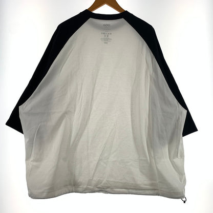 【中古品】【メンズ】 is-ness イズネス BALLOON RAGLAN SLEEVE T-SHIRT バルーン ラグラン スリーブ Tシャツ 長袖 トップス 140-260531-ko-21-tei サイズ：L カラー：ブラック 万代Net店