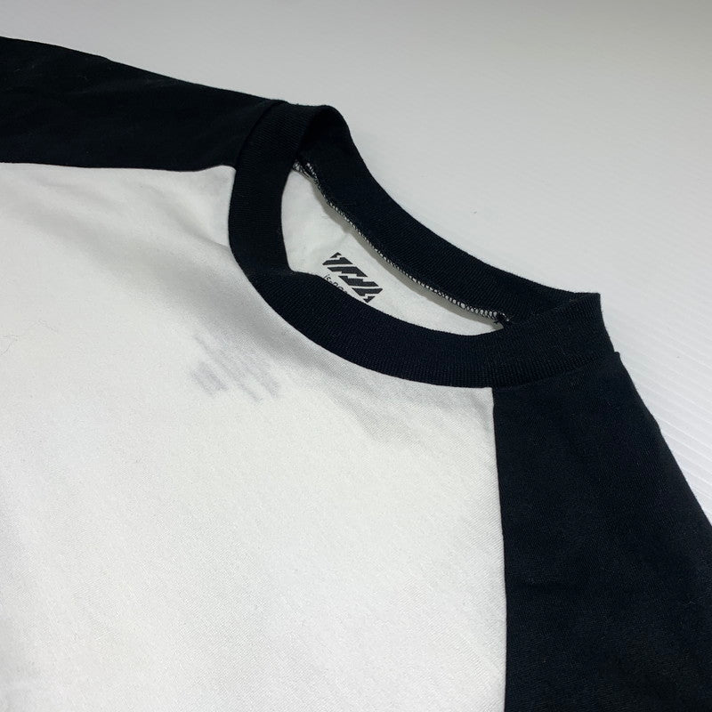 【中古品】【メンズ】 is-ness イズネス BALLOON RAGLAN SLEEVE T-SHIRT バルーン ラグラン スリーブ Tシャツ 長袖 トップス 140-260531-ko-21-tei サイズ：L カラー：ブラック 万代Net店