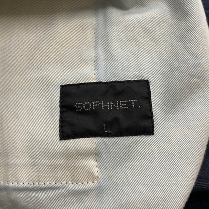 【中古品】【メンズ】 SOPHNET. ソフネット 2TUCK WIDE PANTS SOPH-222033 2タック ワイドパンツ ボトムス 153-260530-yo-04-tei サイズ：L カラー：インディゴ 万代Net店
