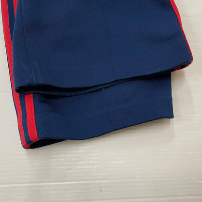 【現状渡し品】【メンズ】 adidas アディダス 70-80's TRACK PANTS VINTAGE 70ｰ80年代トラックパンツ ボトムス ジャージ ヴィンテージ 159-260603-ss-11-tei サイズ：L カラー：ブルー 万代Net店