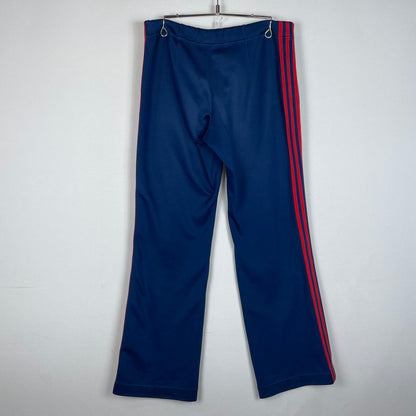 【現状渡し品】【メンズ】 adidas アディダス 70-80's TRACK PANTS VINTAGE 70ｰ80年代トラックパンツ ボトムス ジャージ ヴィンテージ 159-260603-ss-11-tei サイズ：L カラー：ブルー 万代Net店