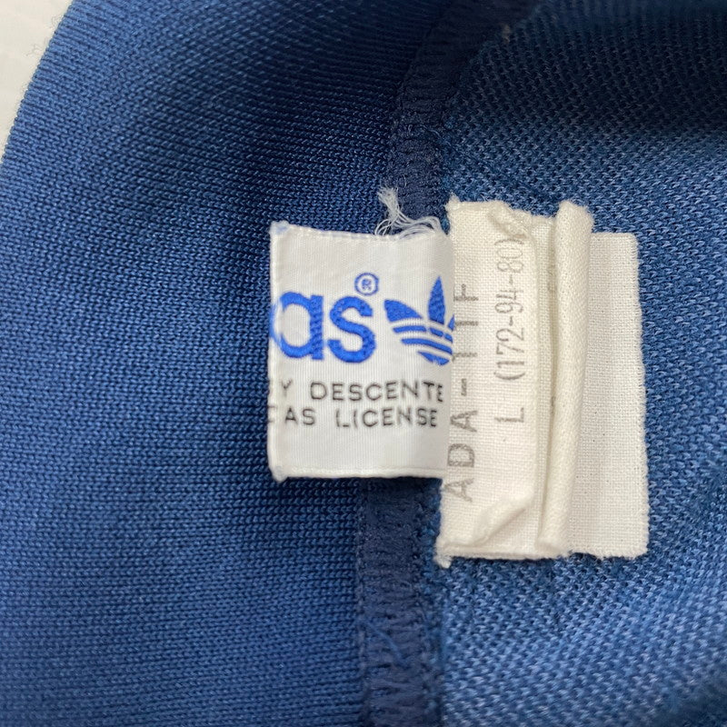 【現状渡し品】【メンズ】 adidas アディダス 70-80's TRACK PANTS VINTAGE 70ｰ80年代トラックパンツ ボトムス ジャージ ヴィンテージ 159-260603-ss-11-tei サイズ：L カラー：ブルー 万代Net店