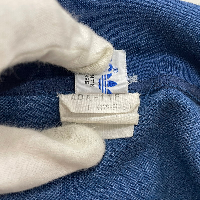 【現状渡し品】【メンズ】 adidas アディダス 70-80's TRACK PANTS VINTAGE 70ｰ80年代トラックパンツ ボトムス ジャージ ヴィンテージ 159-260603-ss-11-tei サイズ：L カラー：ブルー 万代Net店