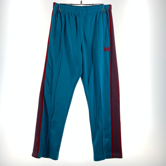【現状渡し品】【メンズ】 Needles ニードルス TRACK PANTS FK392 トラックパンツ ボトムス ジャージ 151-260720-ko-25-tei サイズ：不明 カラー：ブルー 万代Net店