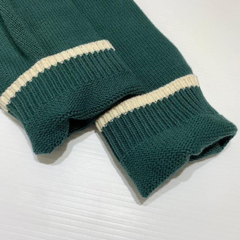 【中古品】【メンズ】 Anachronorm アナクロノーム INTIAL DRIVERS KNIT イニシャル ドライバーズ ニット ライトアウター フルジップジャケット 140-260720-ko-20-tei サイズ：3 カラー：グリーン 万代Net店