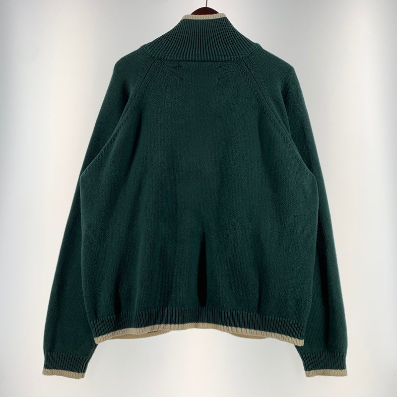 【中古品】【メンズ】 Anachronorm アナクロノーム INTIAL DRIVERS KNIT イニシャル ドライバーズ ニット ライトアウター フルジップジャケット 140-260720-ko-20-tei サイズ：3 カラー：グリーン 万代Net店