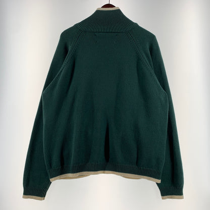 【中古品】【メンズ】 Anachronorm アナクロノーム INTIAL DRIVERS KNIT イニシャル ドライバーズ ニット ライトアウター フルジップジャケット 140-260720-ko-20-tei サイズ：3 カラー：グリーン 万代Net店
