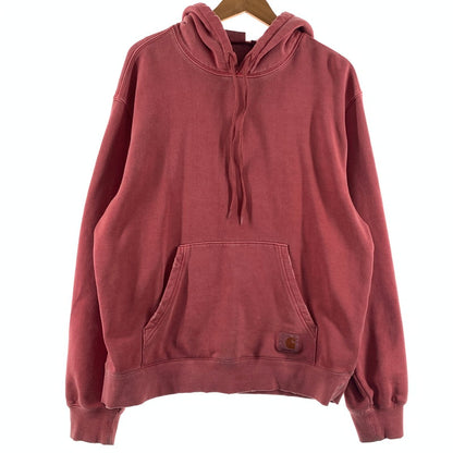 【現状渡し品】【メンズ】 Carhartt WIP カーハートワークインプログレス HOODED TORION SWEAT I036053 フーディ トリオン スウェット トップス プルオーバーパーカー 145-260531-ko-14-tei サイズ：S カラー：ピンク 万代Net店