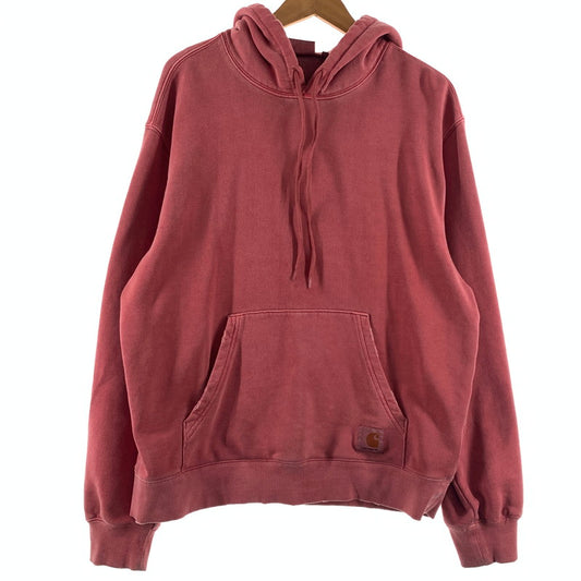【現状渡し品】【メンズ】 Carhartt WIP カーハートワークインプログレス HOODED TORION SWEAT I036053 フーディ トリオン スウェット トップス プルオーバーパーカー 145-260531-ko-14-tei サイズ：S カラー：ピンク 万代Net店