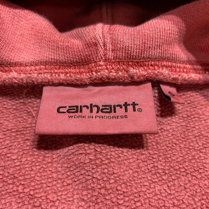【現状渡し品】【メンズ】 Carhartt WIP カーハートワークインプログレス HOODED TORION SWEAT I036053 フーディ トリオン スウェット トップス プルオーバーパーカー 145-260531-ko-14-tei サイズ：S カラー：ピンク 万代Net店