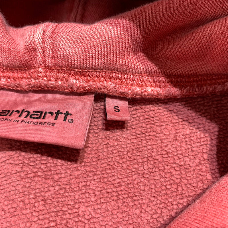 【現状渡し品】【メンズ】 Carhartt WIP カーハートワークインプログレス HOODED TORION SWEAT I036053 フーディ トリオン スウェット トップス プルオーバーパーカー 145-260531-ko-14-tei サイズ：S カラー：ピンク 万代Net店