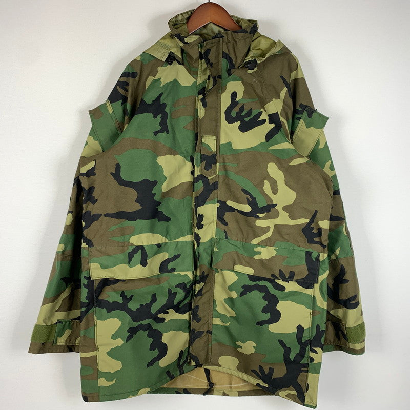 【現状渡し品】【メンズ】 U.S ARMY ユーエスアーミー ECWCS GORE-TEX PARKA 8415-01-421-9272 ゴアテックス パーカー アウター ミリタリージャケット 145-260531-ko-05-tei サイズ：M カラー：カモフラ 万代Net店