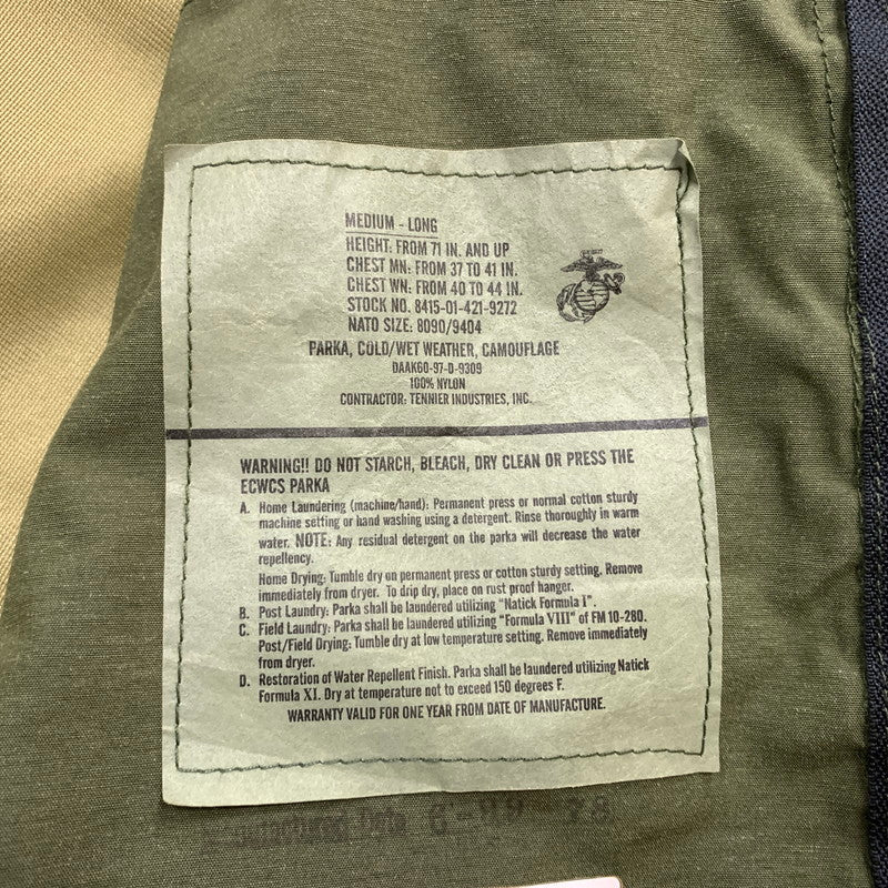 【現状渡し品】【メンズ】 U.S ARMY ユーエスアーミー ECWCS GORE-TEX PARKA 8415-01-421-9272 ゴアテックス パーカー アウター ミリタリージャケット 145-260531-ko-05-tei サイズ：M カラー：カモフラ 万代Net店