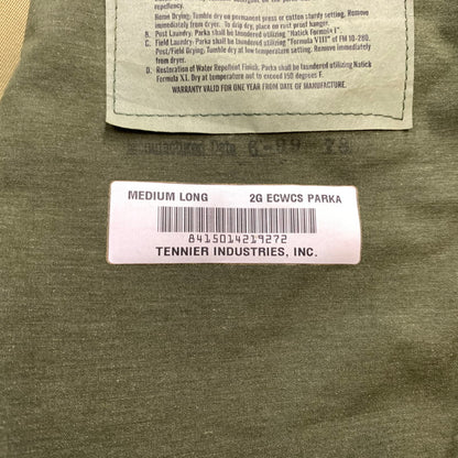 【現状渡し品】【メンズ】 U.S ARMY ユーエスアーミー ECWCS GORE-TEX PARKA 8415-01-421-9272 ゴアテックス パーカー アウター ミリタリージャケット 145-260531-ko-05-tei サイズ：M カラー：カモフラ 万代Net店