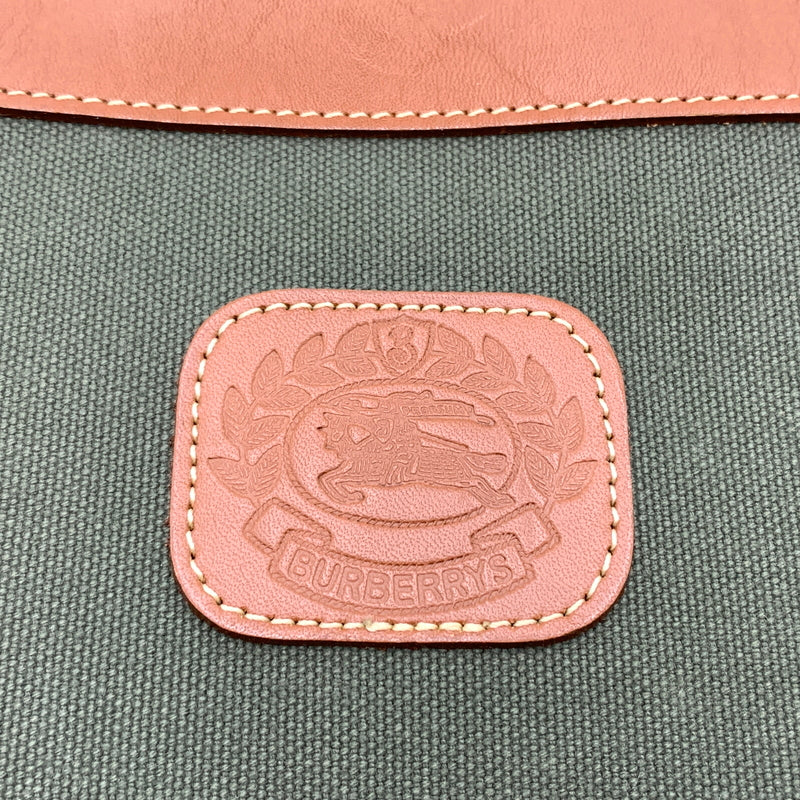 【中古品】【メンズ】 Burberrys バーバリーズ 2WAY BOSTON BAG ボストンバッグ カバン ショルダーバッグ 188-260723-ko-01-tei カラー：カーキ系 万代Net店