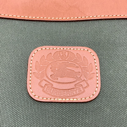 【中古品】【メンズ】 Burberrys バーバリーズ 2WAY BOSTON BAG ボストンバッグ カバン ショルダーバッグ 188-260723-ko-01-tei カラー：カーキ系 万代Net店