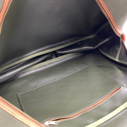【中古品】【メンズ】 Burberrys バーバリーズ 2WAY BOSTON BAG ボストンバッグ カバン ショルダーバッグ 188-260723-ko-01-tei カラー：カーキ系 万代Net店