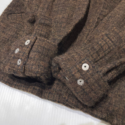 【中古品】【メンズ】 WESTRIDE ウエストライド WOOL SHIRT JACKET ウール シャツ ジャケット アウター 145-260807-sa-14-tei サイズ：S カラー：ブラウン 万代Net店