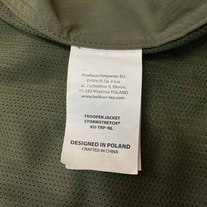 【中古品】【メンズ】 HELIKON-TEX ヘリコンテックス TROOPER STORMSTRETCH JACKET KU-TRP-NL トルーパー ストームストレッチ ジャケット ライトアウター 145-260623-yo-06-tei サイズ：EU:XS カラー：オリーブグリーン 万代Net店