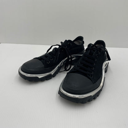 【中古品】【メンズ】 ADIDAS アディダス × RAF SIMONS ラフシモンズ DETROIT RUNNER SNEAKERS F34243 デトロイト ランナー スニーカー 靴 161-260629-sa-18-tei サイズ：26 カラー：ブラック 万代Net店