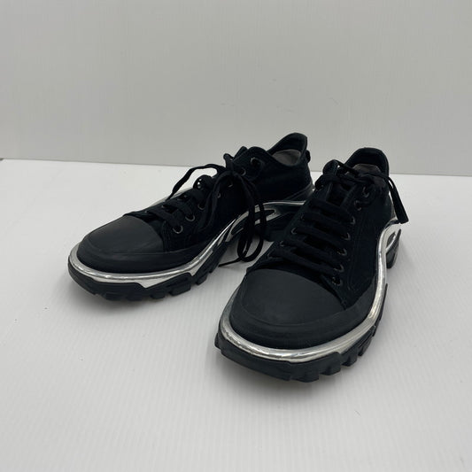 【中古品】【メンズ】 ADIDAS アディダス × RAF SIMONS ラフシモンズ DETROIT RUNNER SNEAKERS F34243 デトロイト ランナー スニーカー 靴 161-260629-sa-18-tei サイズ：26 カラー：ブラック 万代Net店