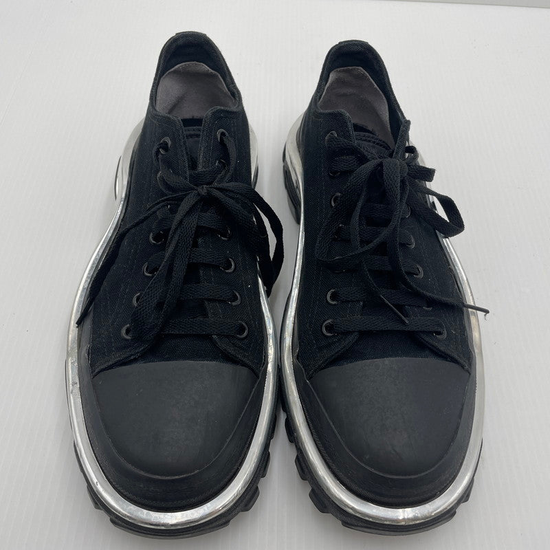【中古品】【メンズ】 ADIDAS アディダス × RAF SIMONS ラフシモンズ DETROIT RUNNER SNEAKERS F34243 デトロイト ランナー スニーカー 靴 161-260629-sa-18-tei サイズ：26 カラー：ブラック 万代Net店