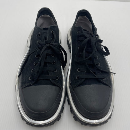 【中古品】【メンズ】 ADIDAS アディダス × RAF SIMONS ラフシモンズ DETROIT RUNNER SNEAKERS F34243 デトロイト ランナー スニーカー 靴 161-260629-sa-18-tei サイズ：26 カラー：ブラック 万代Net店